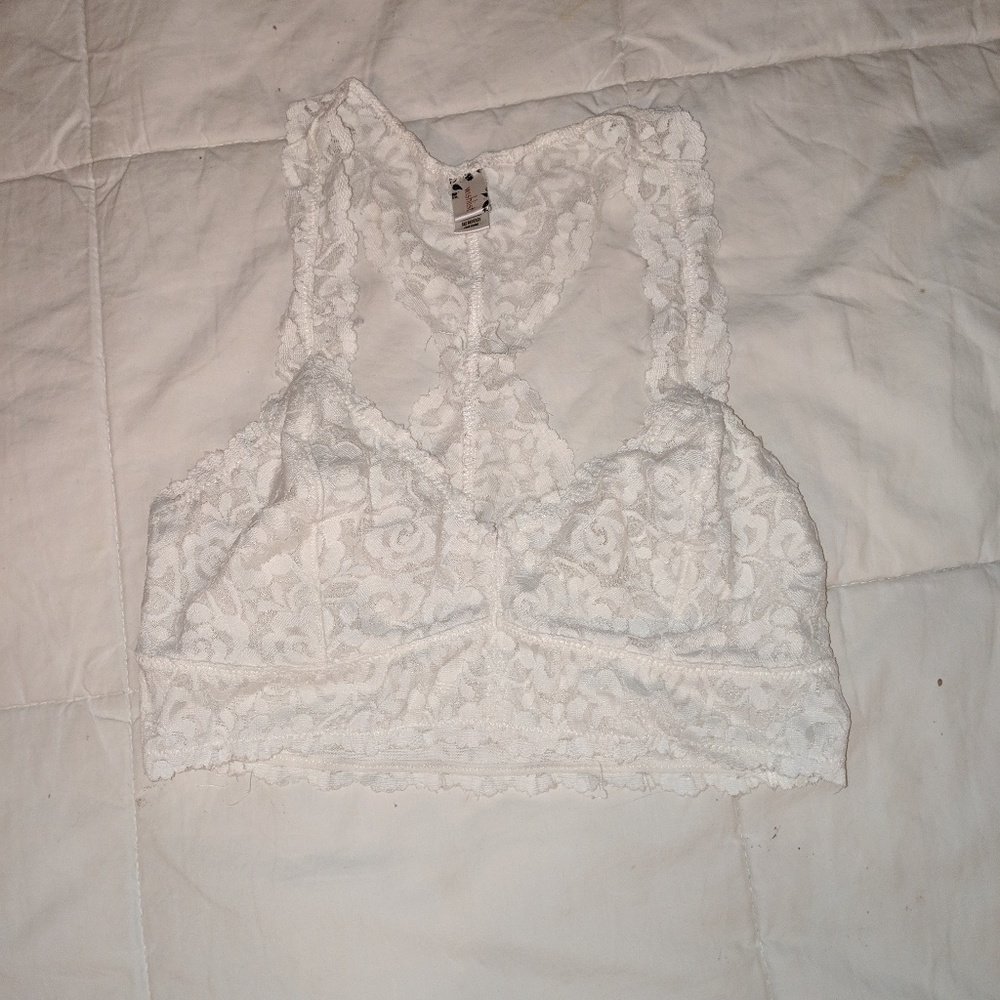 White Lace Bralette
